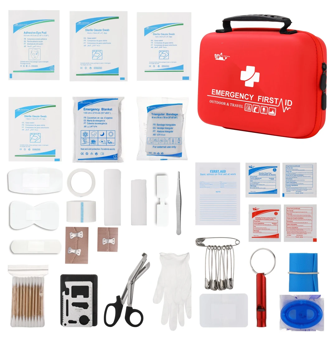 Camping First Aid Kit Emergency Pill Bag Equipment Storage Waterproof Car Kits Bag Outdoor Travel Survival Kit