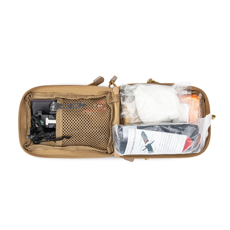 Tactical First Aid Kit with Equipment Supplies for Outdoor Camping